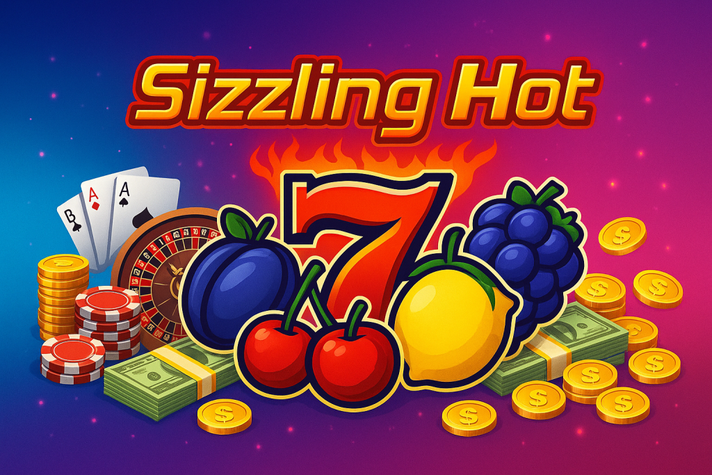 Sizzling Hot WSTAR77 – Trò Chơi Slot Kinh Điển, Thưởng Lớn Mỗi Ngày